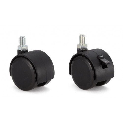 Twin Wheel Caster (Threaded Bolt Type)